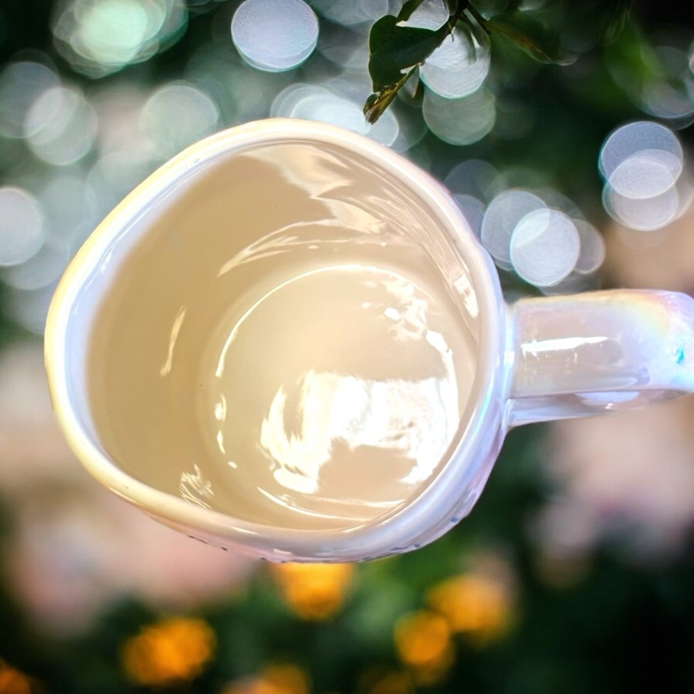 Graduation Present Idea RAE DUNN “SHINE BRIGHT” MUG Shimmering Iridescent Finish - Picture 3 of 17